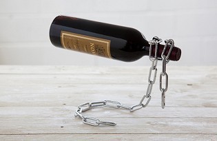 מעמד לבקבוק יין - שרשרת
