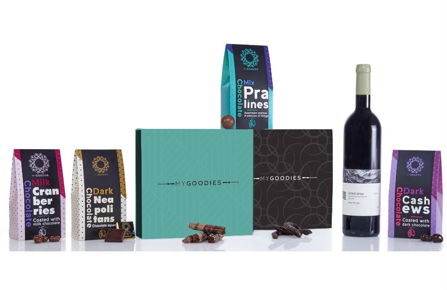 חבילת שי - מארז גלקסי שוקולד ויין