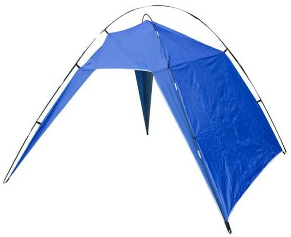 אוהל צל ממותג לים וטיולים - כחול