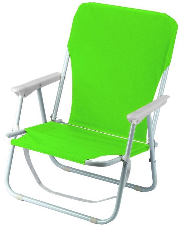 כיסא חוף מתקפל - ירוק