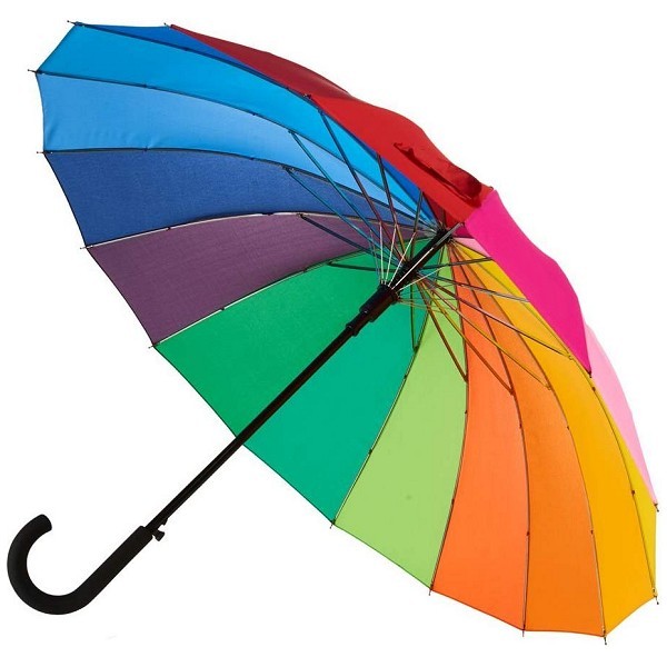 מטריה בצבעי הקשת Rainbow